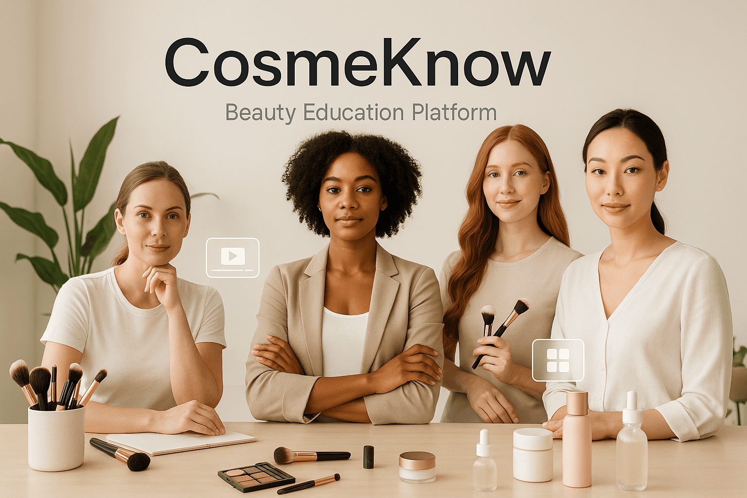 Beauty business hero